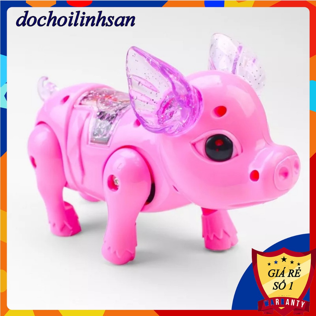Đồ Chơi Con Vật Pin Nhạc, Di Chuyển Đèn Sáng Cho Bé