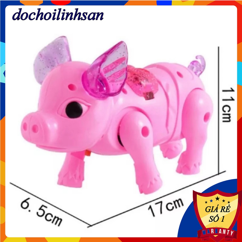 Đồ Chơi Con Vật Pin Nhạc, Di Chuyển Đèn Sáng Cho Bé