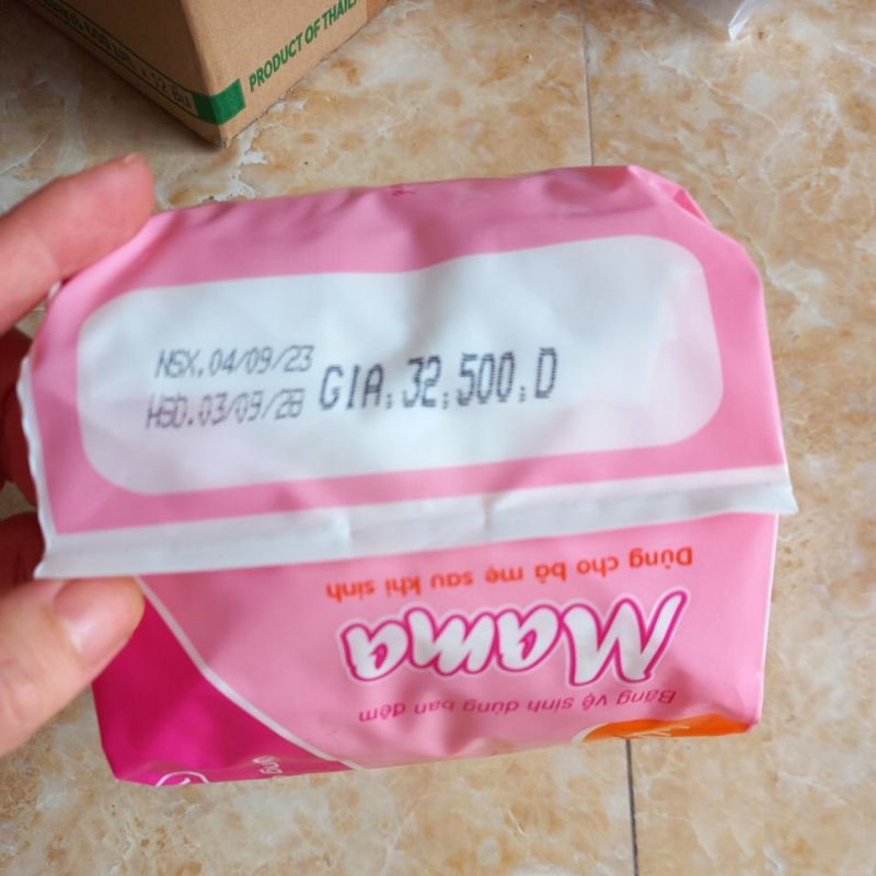 Bỉm/ BVS mama huygon gói 12 miếng