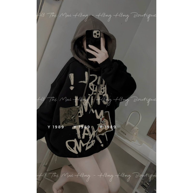 Áo nỉ hoodie hàng QC chuẩn mẫu