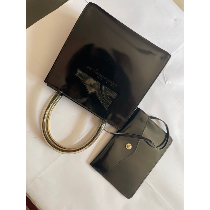 Túi tote mini Salvatore authentic.