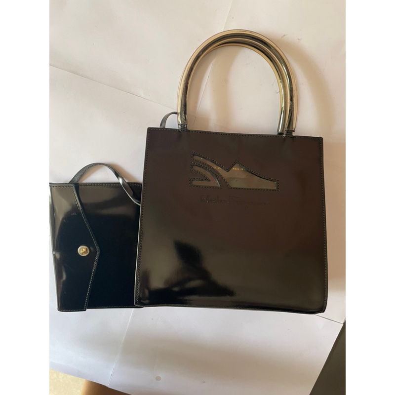 Túi tote mini Salvatore authentic.