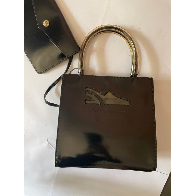 Túi tote mini Salvatore authentic.