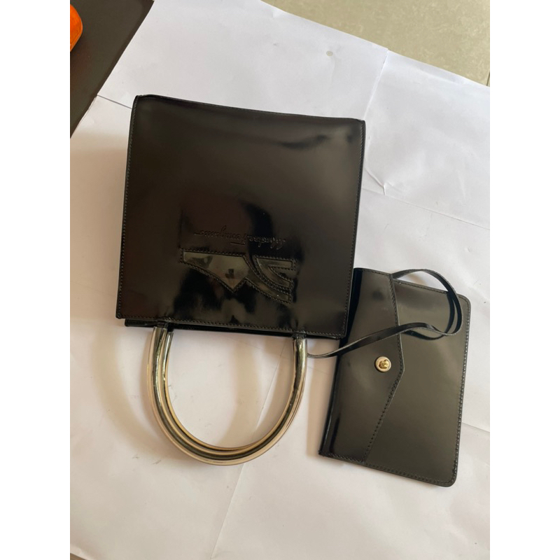 Túi tote mini Salvatore authentic.