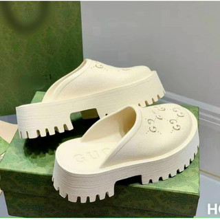 Sục Gucci nữ đế cao 5cm, Sục GC nữ độn đế cao cấp bền bỉ đế cao siêu hot trend