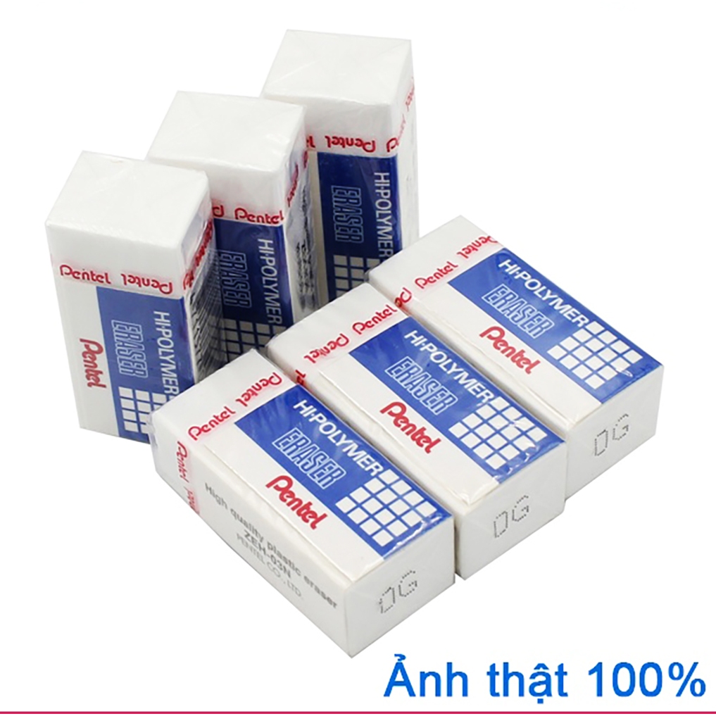 Gôm tẩy bút chì 2B - 4B, xoá sạch sẽ các loại nét bút chì, mềm mại-an toàn.