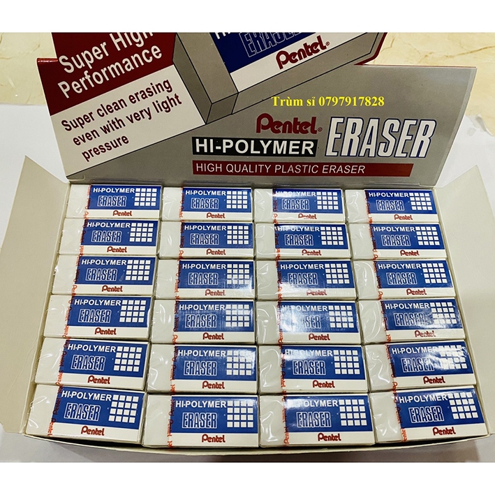 Gôm tẩy bút chì 2B - 4B, xoá sạch sẽ các loại nét bút chì, mềm mại-an toàn.
