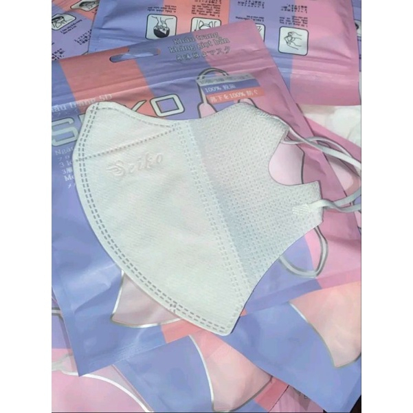 Free Ship - Thùng 100 Cái Khẩu Trang 5D SEIKO Dành Cho Người Lớn