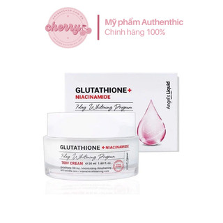 Kem dưỡng trắng Angel's Liquid Glutathione Niacinamide ( Tặng mút rửa mặt hoặc găng tay tẩy tế bào chết )