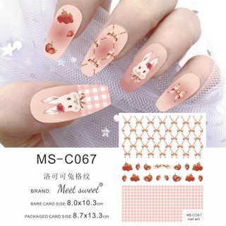 Sticker dán móng mẫu hót