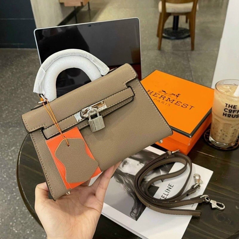 Túi xách nữ kẹp nách đeo chéo đeo vai hm size 19