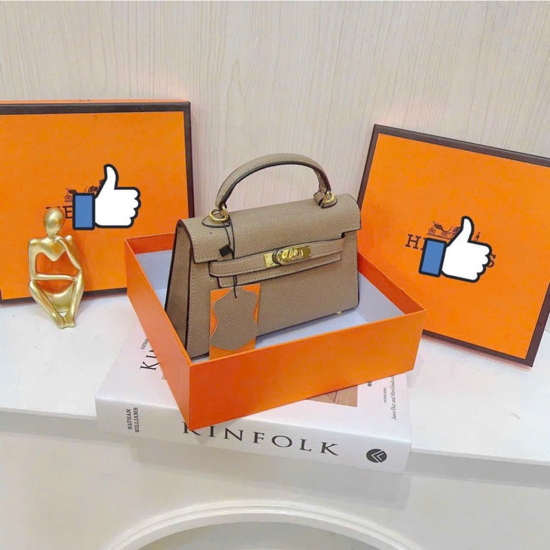 Túi xách nữ kẹp nách đeo chéo đeo vai hm size 19