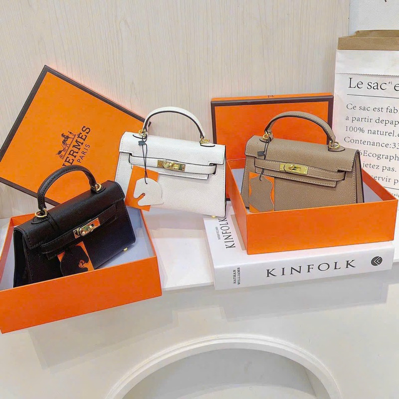 Túi xách nữ kẹp nách đeo chéo đeo vai hm size 19