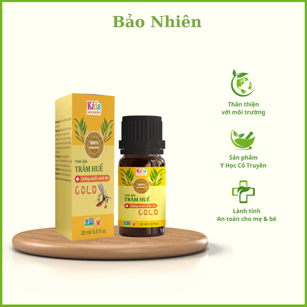 Tinh dầu tràm Huế Bảo Nhiên ( chống muỗi suốt 8 tiếng )