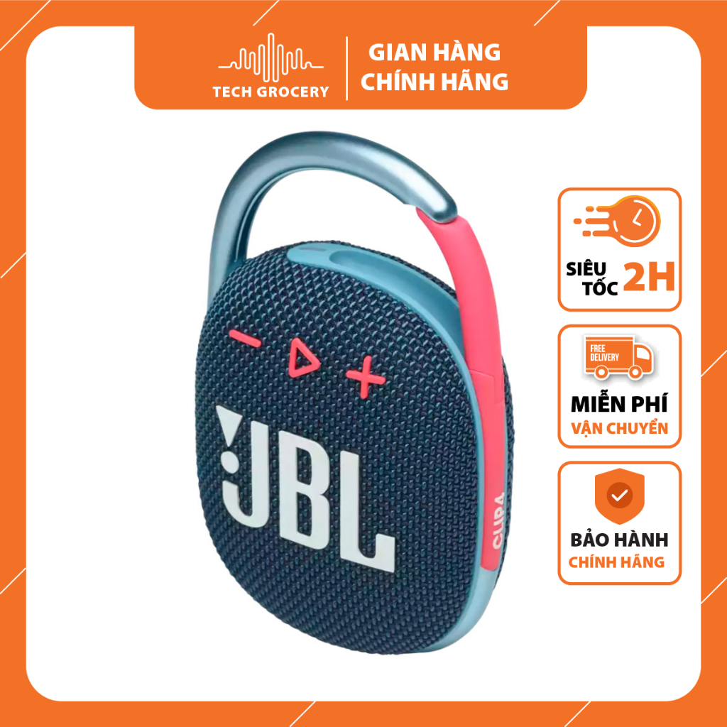 Loa Bluetooth JBL Clip 4 - Hàng chính hãng