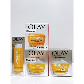 Kem dưỡng da Olay Regenerist Vitamin C + Peptide24 Hydrating Moisturizer