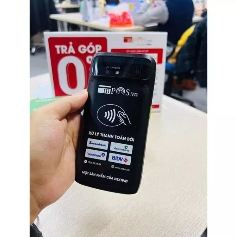 KHU VỰC HCM THANH LÍ MÁY QUẸT THẺ MINI SMARTPOS MẪU MỚI 2022