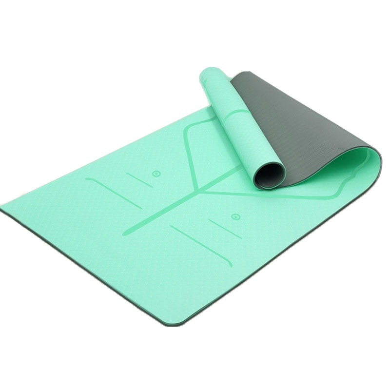 Thảm yoga định tuyến TPE 8mm cao cấp loại 1 và 8mm 2 lớp