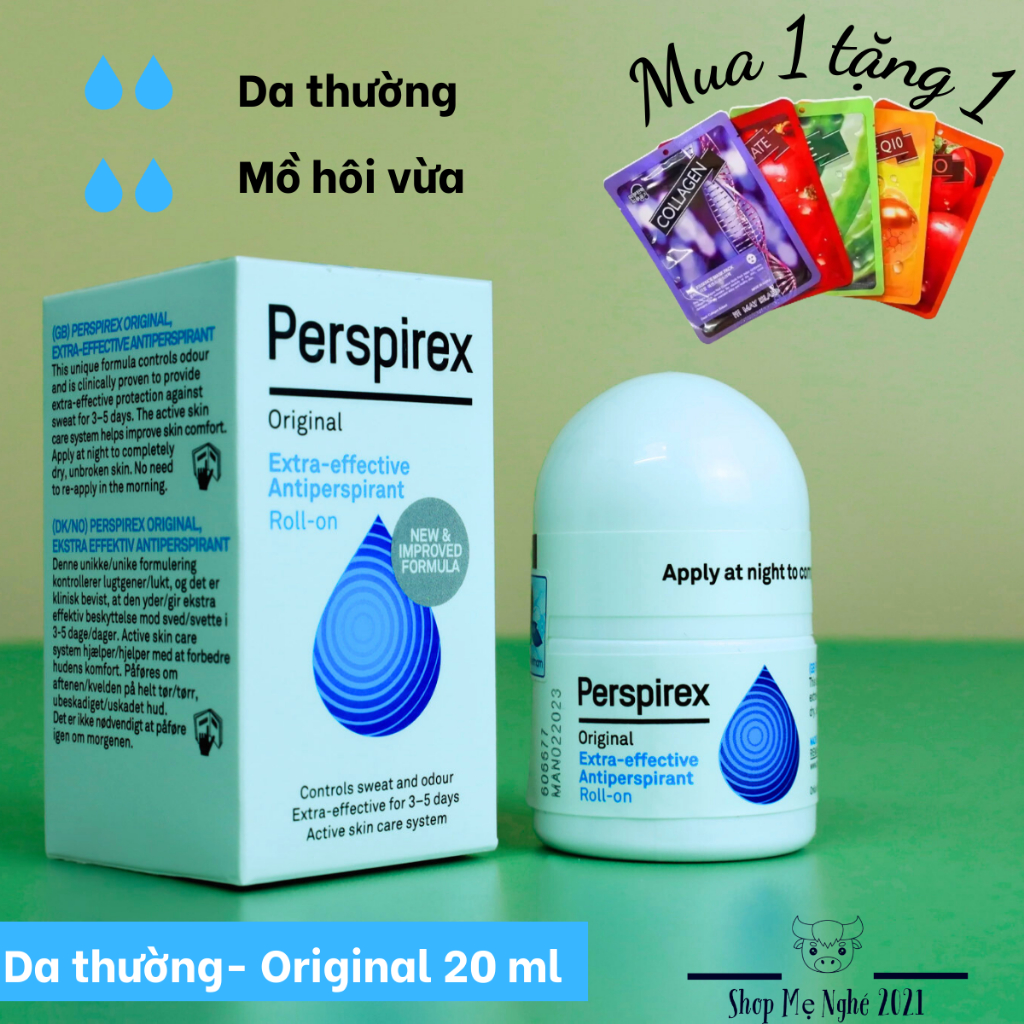 -Lăn nách khử mùi Perspirex Original/Strong/Comfort/For men/Foot