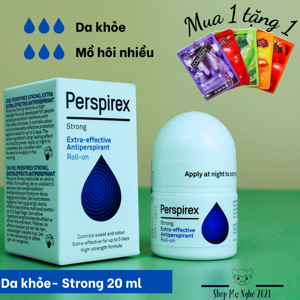 -Lăn nách khử mùi Perspirex Original/Strong/Comfort/For men/Foot