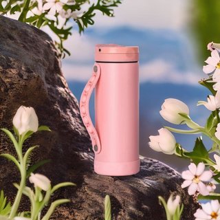  Bình giữ nhiệt elemental Pop màu hồng 414ml, inox 304, giữ nhiệt tốt, FDA an toàn cho sức khỏe