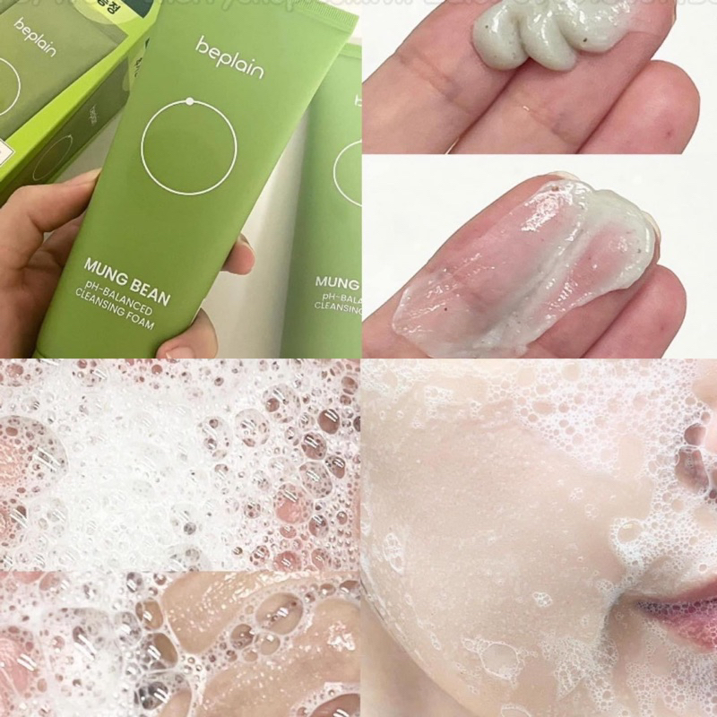 Sửa rửa mặt đậu xanh Beplain