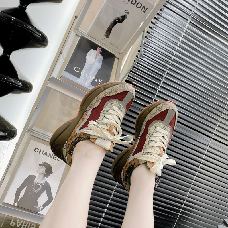 Giày sneaker G.C Rhytonn nâu đỏ