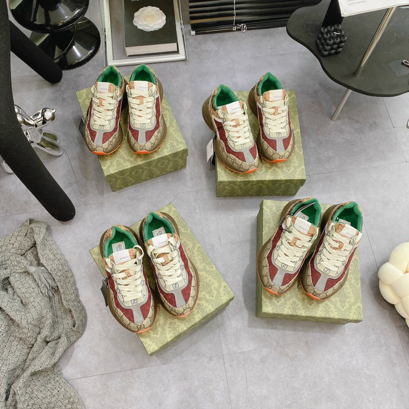 Giày sneaker G.C Rhytonn nâu đỏ