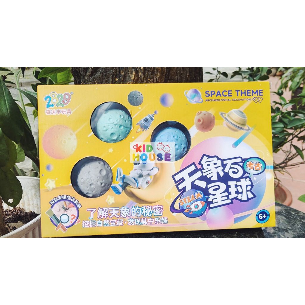 Đồ chơi  khai quật khảo cổ khủng long, công chúa cho bé, khảo cổ thiên văn học, đào kho báu thiên thạch