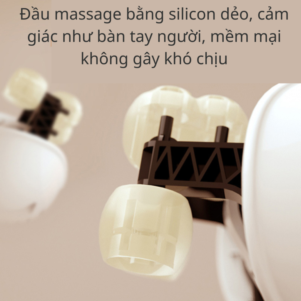 Máy Massage Cổ Vai Gáy Cao Cấp 8D, Nén Nóng Hồng Ngoại Với Tám Điểm Mát Xa Chuyên Sâu, Giảm Đau Mỏi - MAHEE STORE