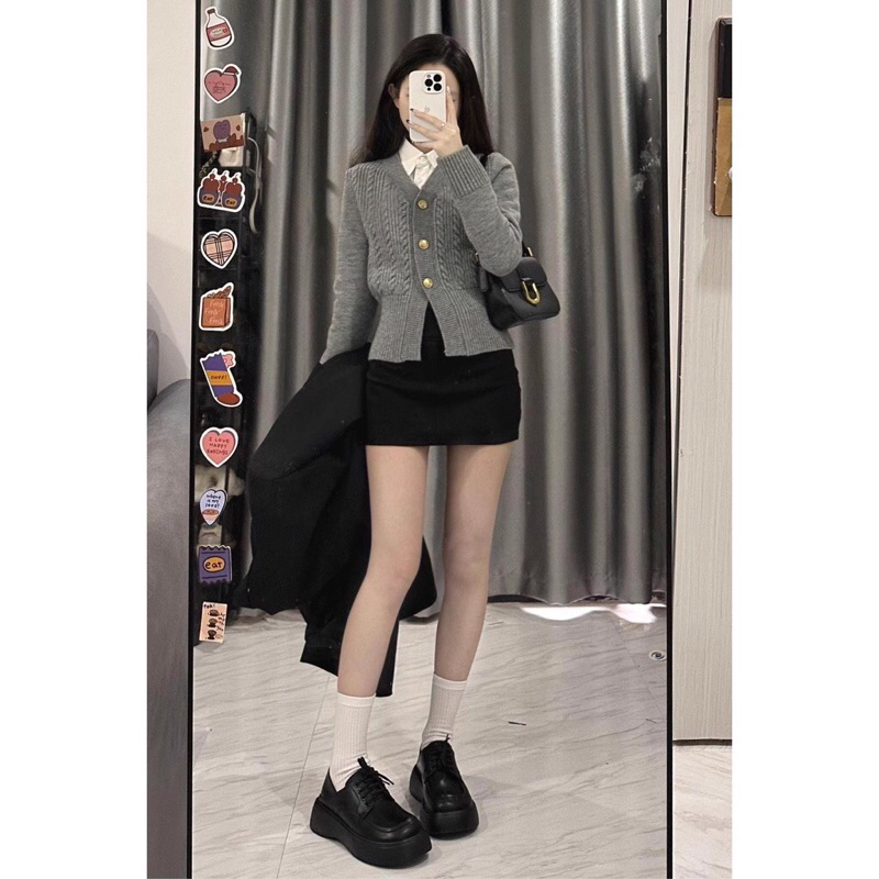 PASS || Áo cardigan len new 99.9%