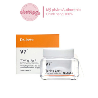 ( 💥MẪU VUÔNG DATE 2023 🌷) Kem Dưỡng Trắng Da V7 Toning Light Dr.Jart 50Ml - fullsize
