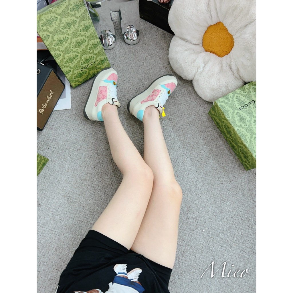 GIÀY THỂ THAO GC PHỐI HỒNG