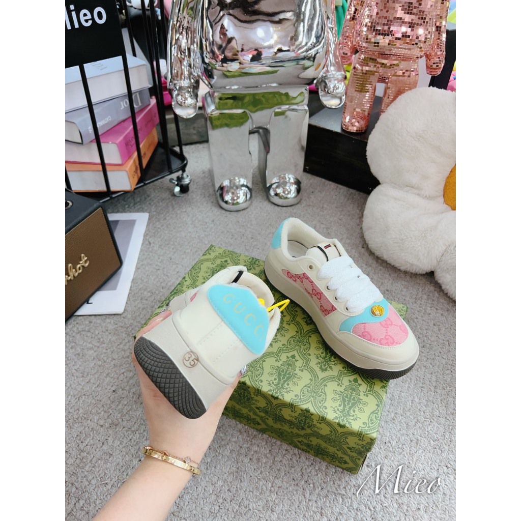 GIÀY THỂ THAO GC PHỐI HỒNG