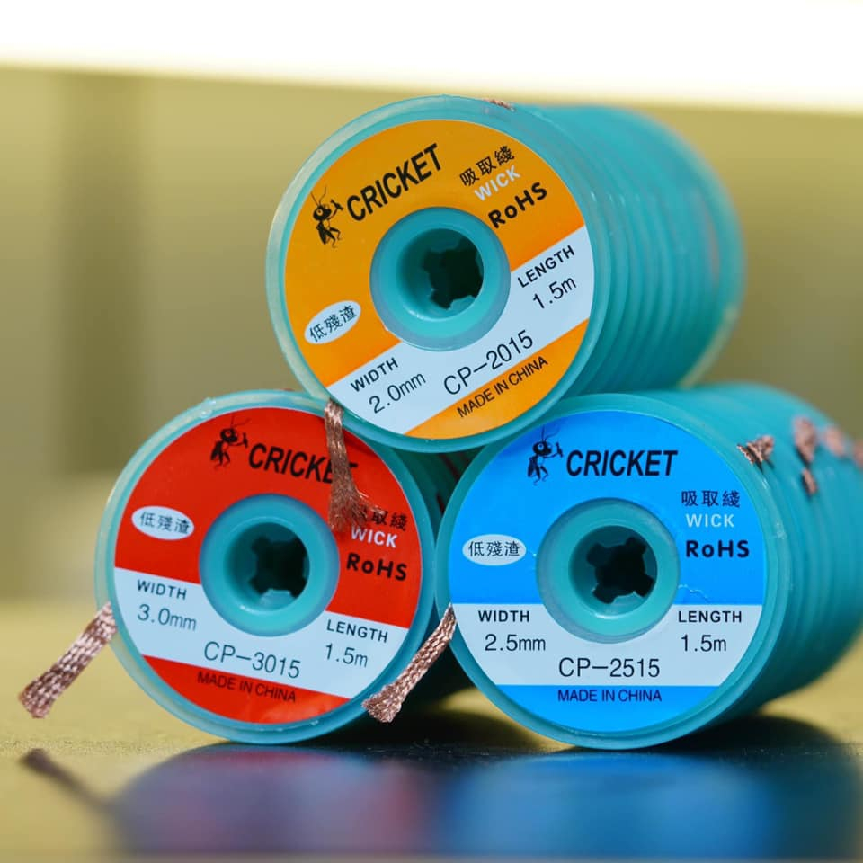 Dây hút thiếc Cricket