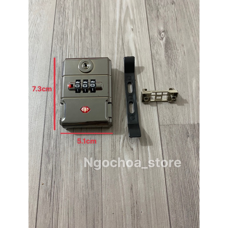 Khoá vali khung nhôm dành cho vali khoá sập