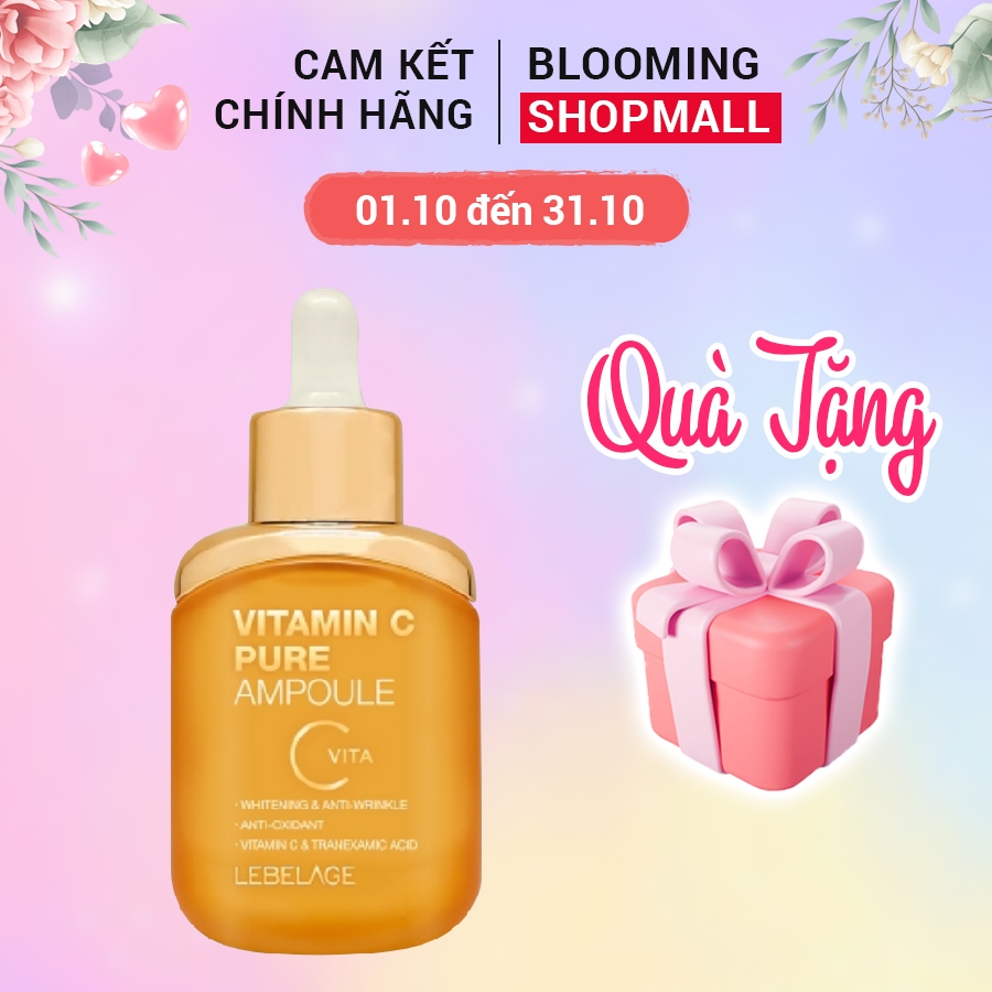 Serum Tinh Chất Dưỡng Giảm Thâm Tàn Nhang Trắng Da Lebelage Vitamin C Pure Ampoule 35ml