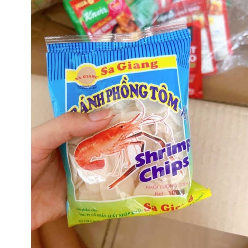 Bánh Phồng Tôm Sa Giang Gói 100g