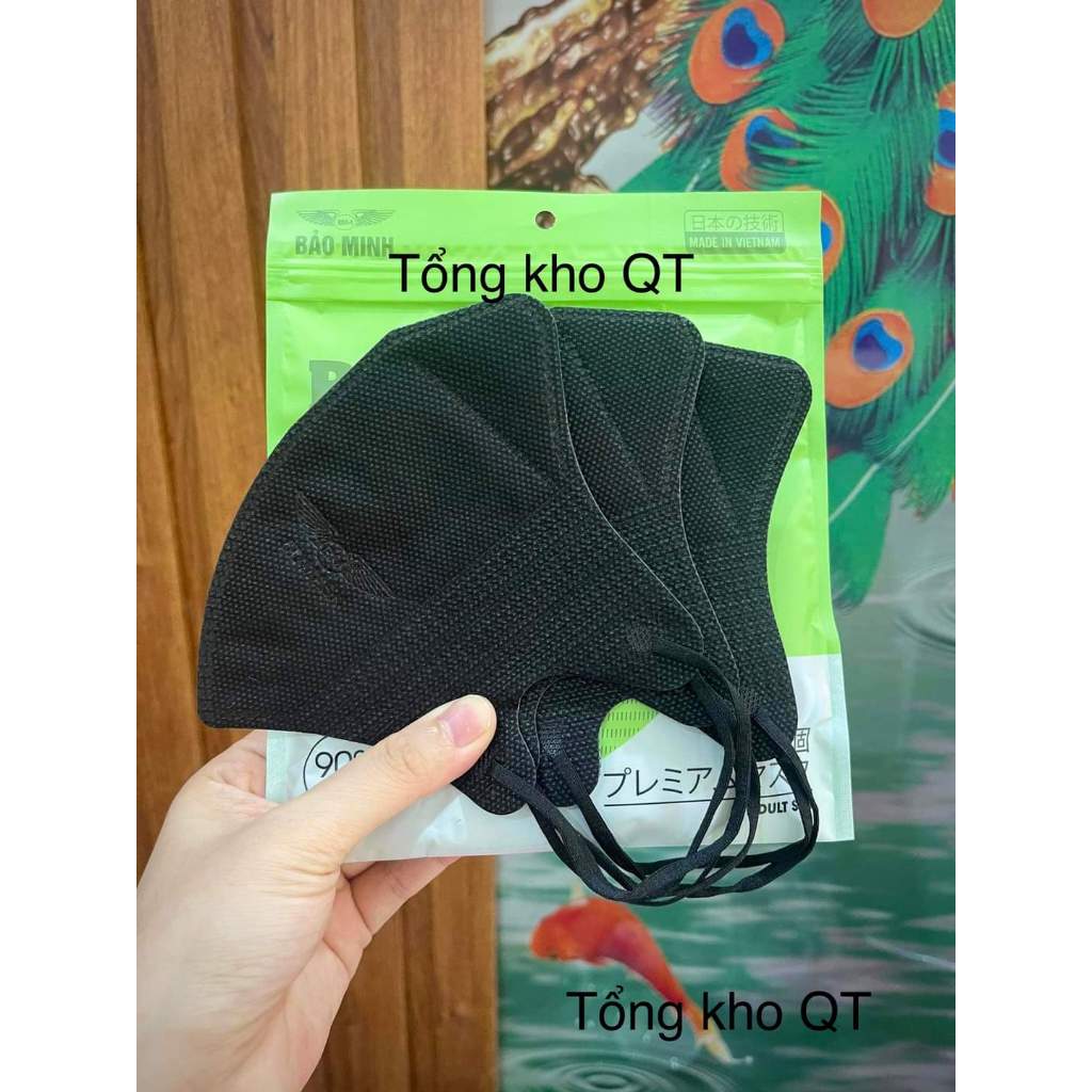 Khẩu trang 5D Bảo Minh mask có giấy kháng khuẩn