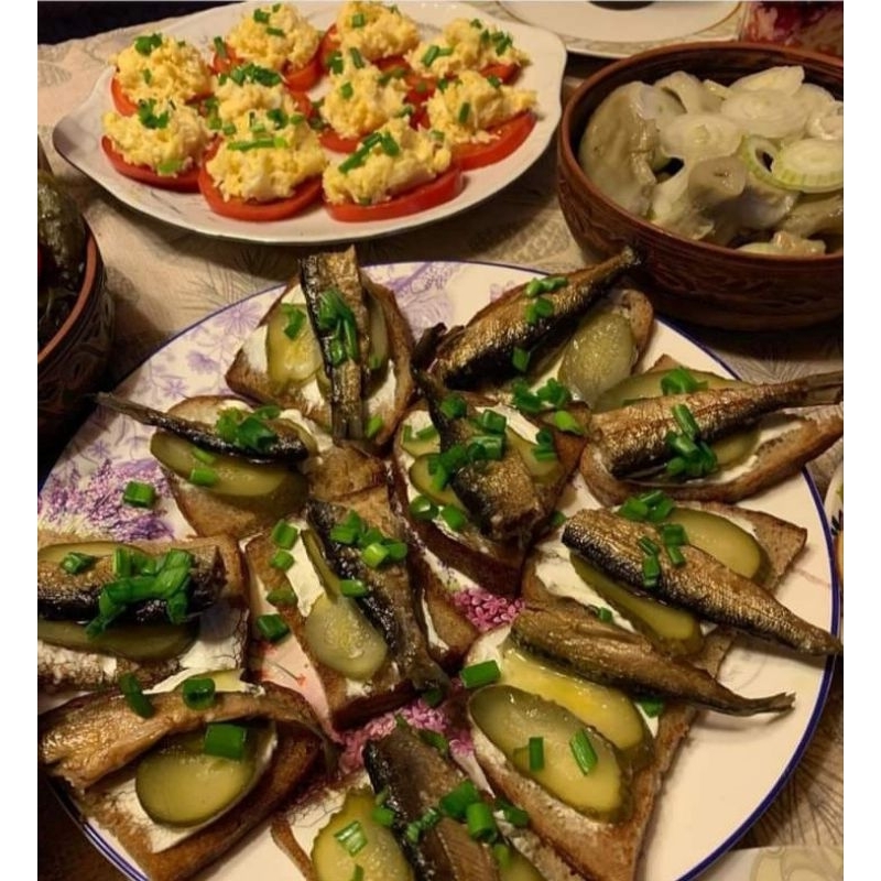 CÁ TRÍCH CƠM BALTIC NGÂM DẦU OLIU NGA