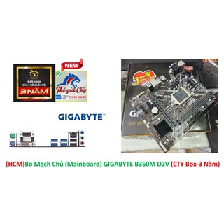 [HCM]Bo Mạch Chủ (Mainboard) GIGABYTE B360M D2V (CTY Box-3 Năm)