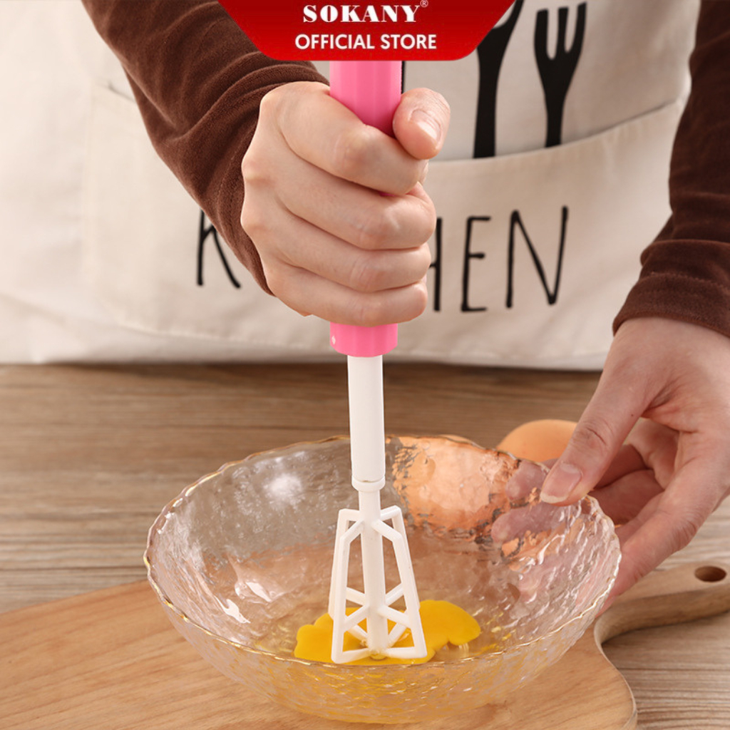 Phới Đánh Trứng, Đánh Bọt Cà Phê SOKANY Đa Năng