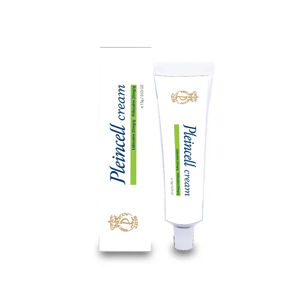 Kem tê Pleincell Cream tuýp 15gr ủ tê phun xăm tatoo điêu khắc chân mày