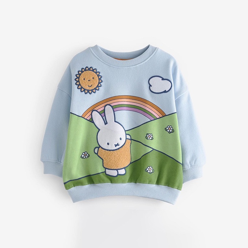 BST Áo Nỉ Hoạ Tiết Đáng Yêu Mẫu Mới 2023 Cho Bé Gái P2 - Jumping Beans Official Store