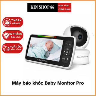Máy báo khóc Baby Monitor Pro 2023 Corky baby V603/V605/SM650 góc xem 360 với độ phân giải cao âm thanh nét