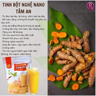 Tinh bột nghệ Nano Tâm An 500g