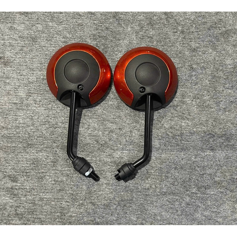 Cặp 2 bên kiếng chiếu hậu Scoopy chân đen ốc 10li thuận, gương xe máy Scoopy, kính tròn Scoopy