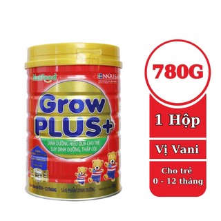SỮA BỘT GROW PLUS ĐỎ LON THIẾC 780G DÀNH CHO TRẺ BỊ SUY DINH DƯỠNG