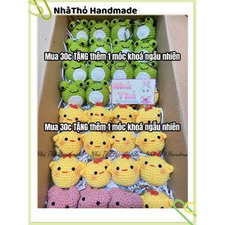 Móc khóa len Hanmade| NhàThỏ Handmade