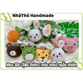 Móc khóa len Hanmade| NhàThỏ Handmade                                                         ( Hàng Sẵn )